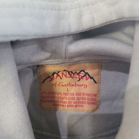 Sanjeev Gatlinberg Tennesee hooded sweat hoodie shirt size Large Girls 12 - Picture 3 of 4
